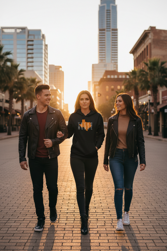 Texas Nurse State Hoodie | ATX Edition