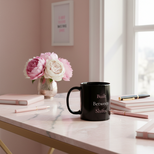 XII | Built Between Shifts Coffee Mug