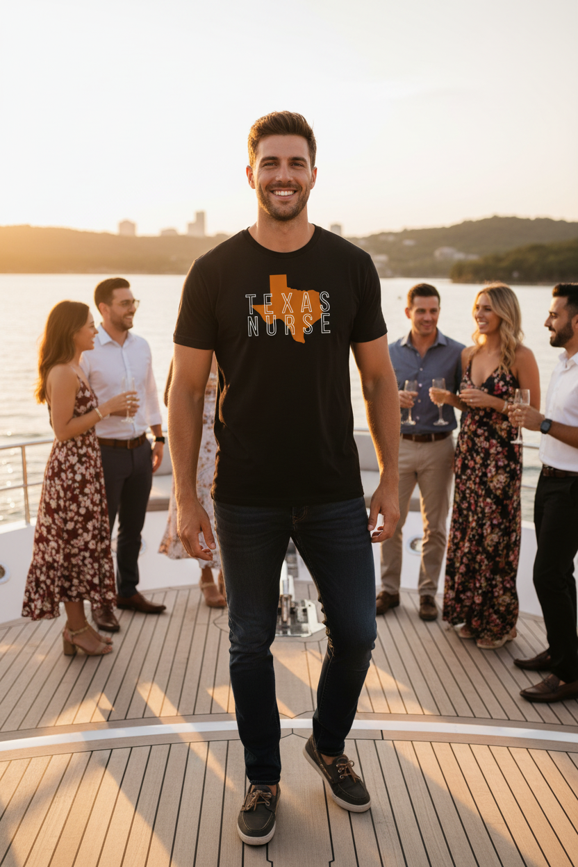 Texas Nurse State Tee | ATX Edition