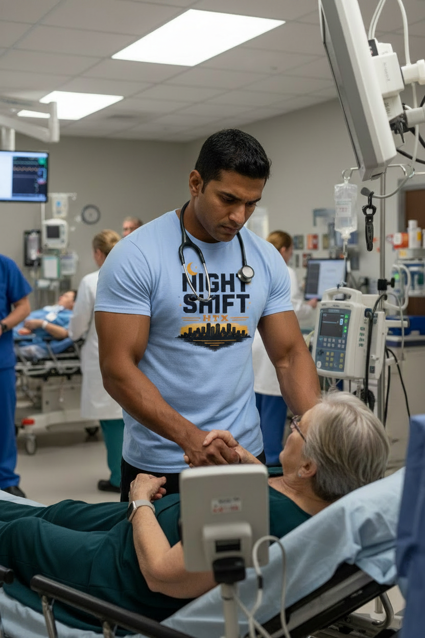 Night Shift HTX Tee | ER Edition