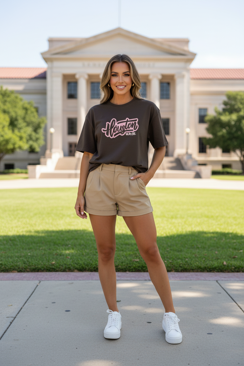 Houston Nurse Graffiti Tee | XII
