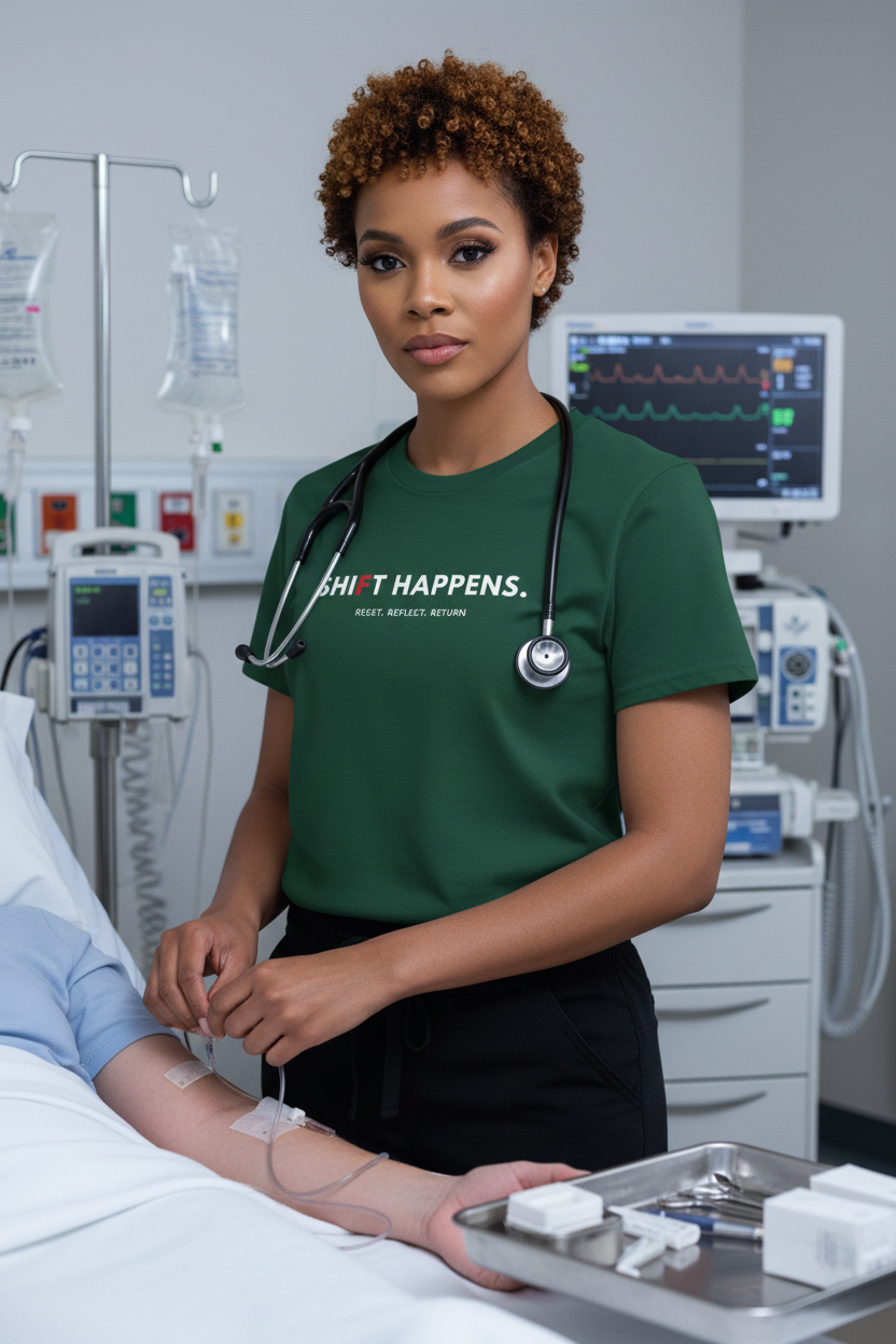 SHIFT HAPPENS Tee | Emergency Department