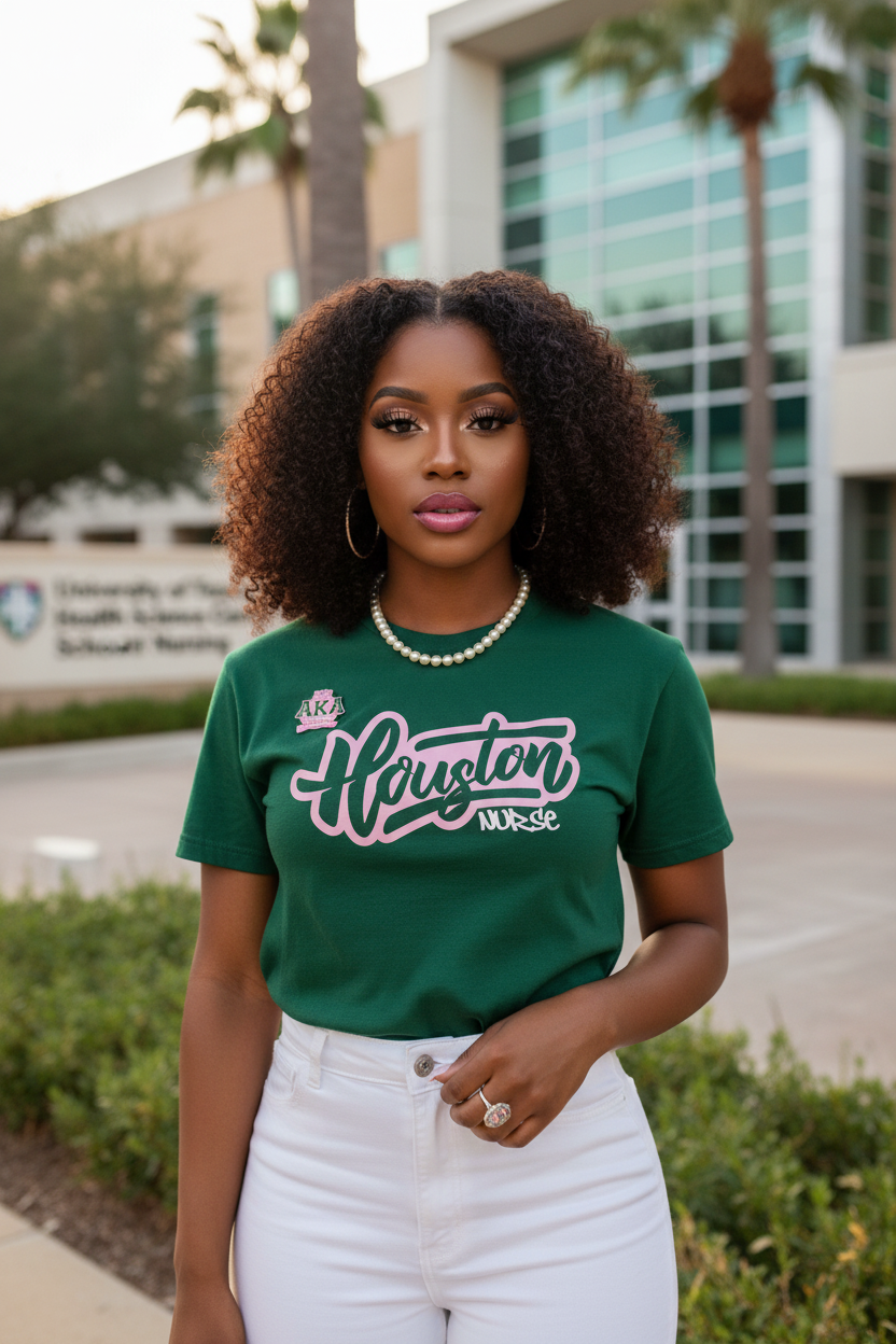 Houston Nurse Graffiti Tee | XII