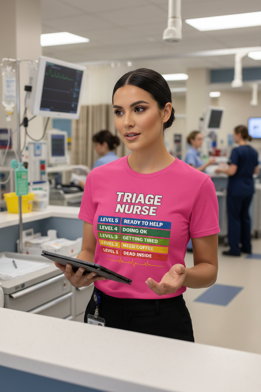 Triage Nurse Mood Tee