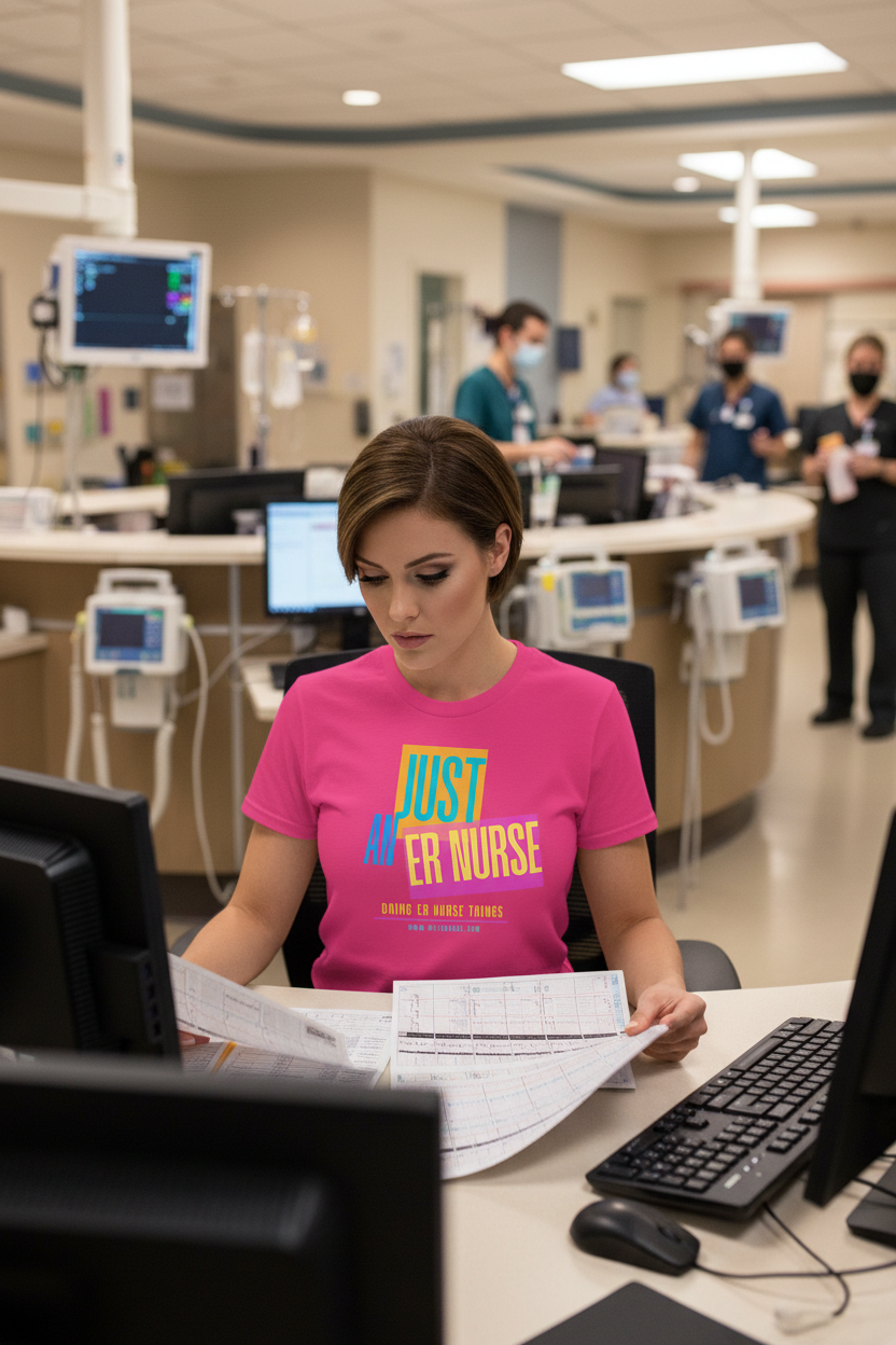 Just An ER Nurse Tee