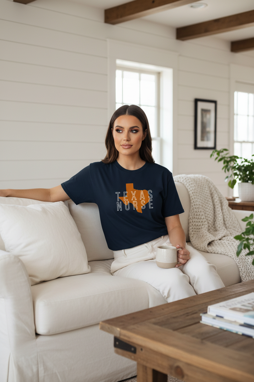 Texas Nurse State Tee | ATX Edition