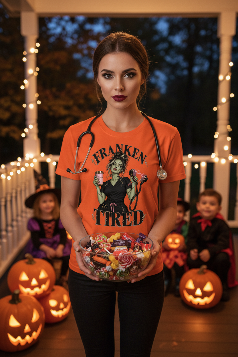 Franken-Tired Tee