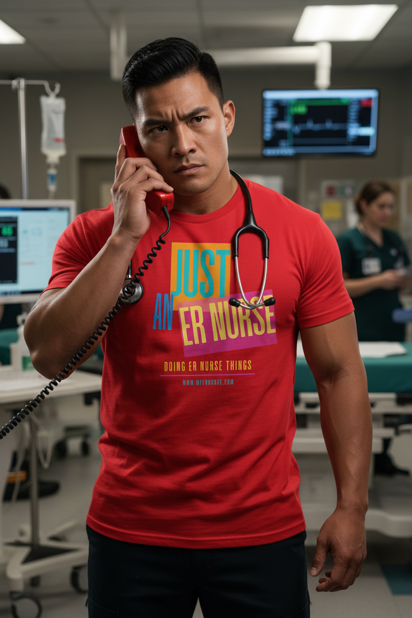 Just An ER Nurse Tee