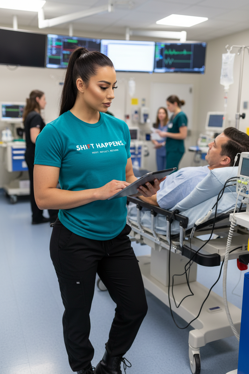 SHIFT HAPPENS Tee | Emergency Department