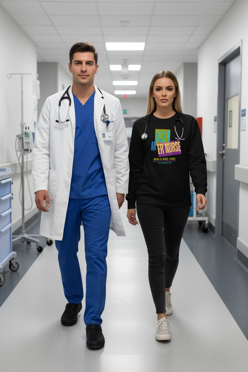 Just An ER Nurse Crewneck