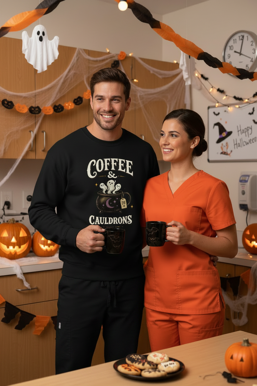 Coffee & Cauldrons Crewneck ☕