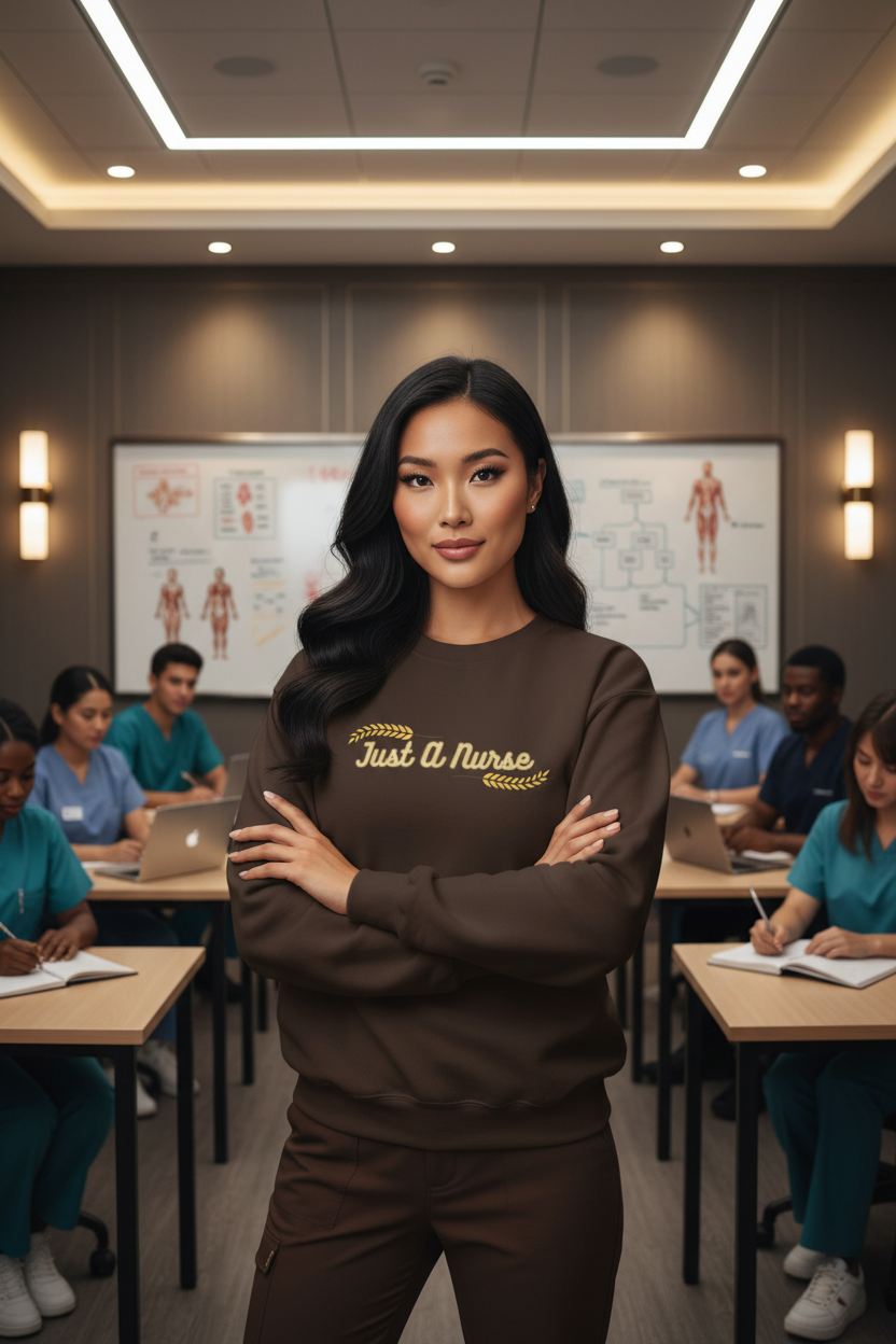 Just A Nurse™ Crewneck | HTX Edition