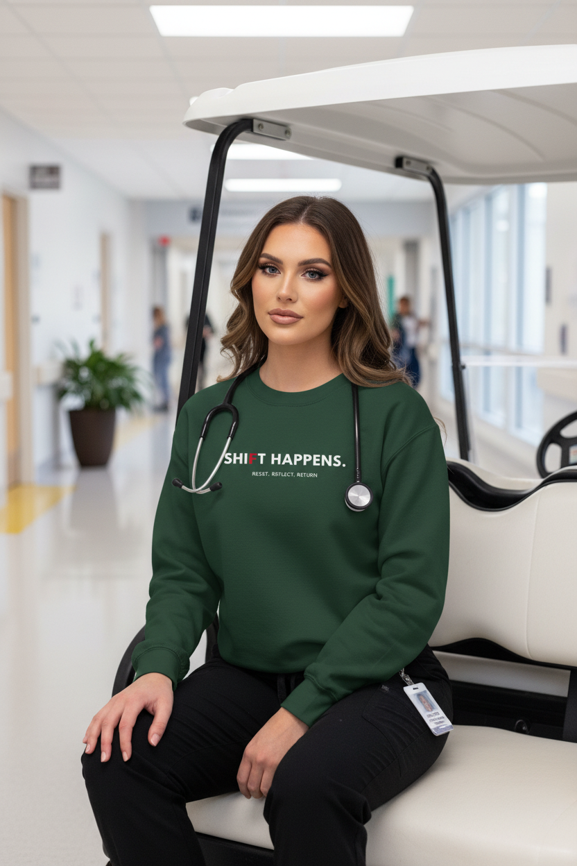 Shift Happens Crewneck | XII