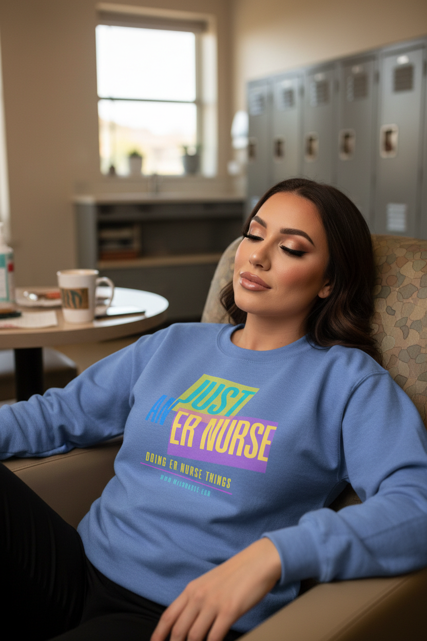 Just An ER Nurse Crewneck