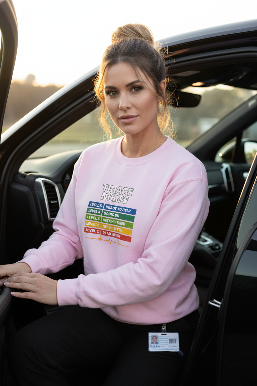 Triage Nurse Mood Crewneck | XII
