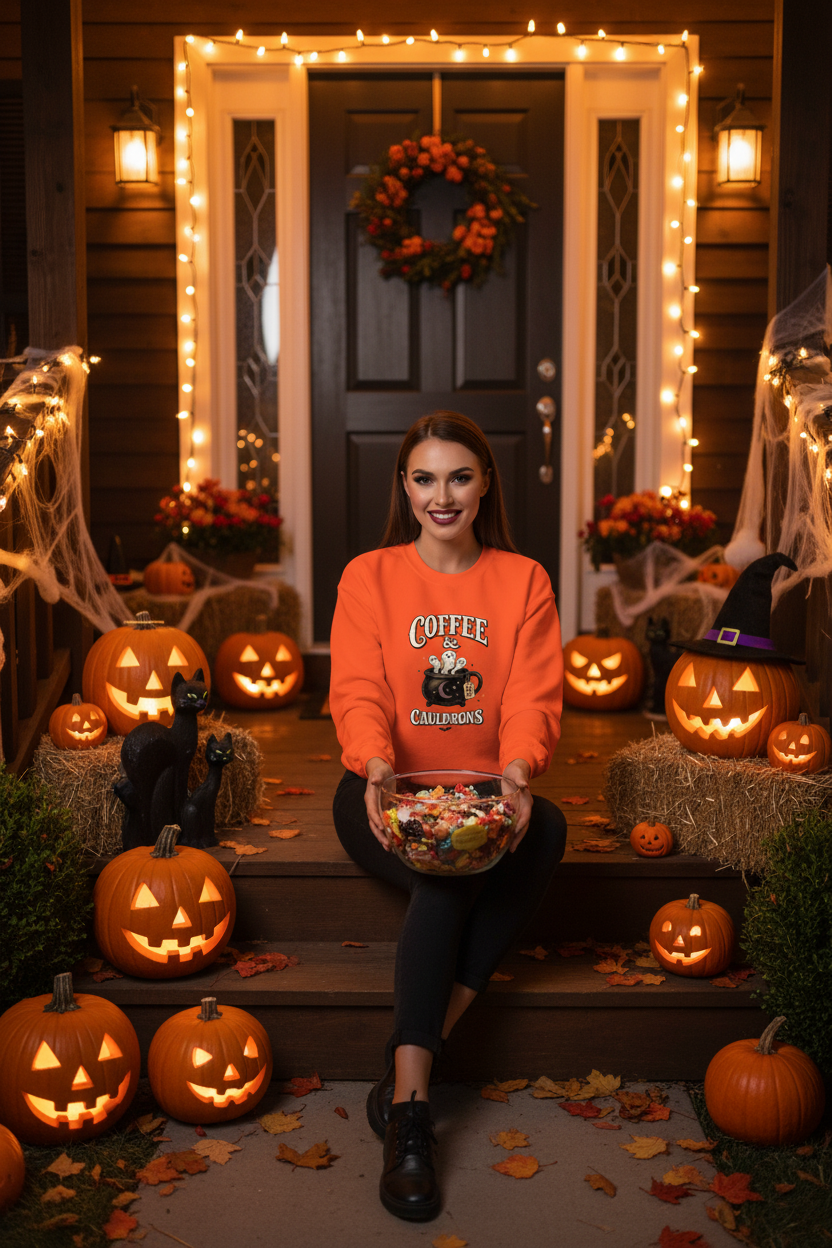 Coffee & Cauldrons Crewneck ☕