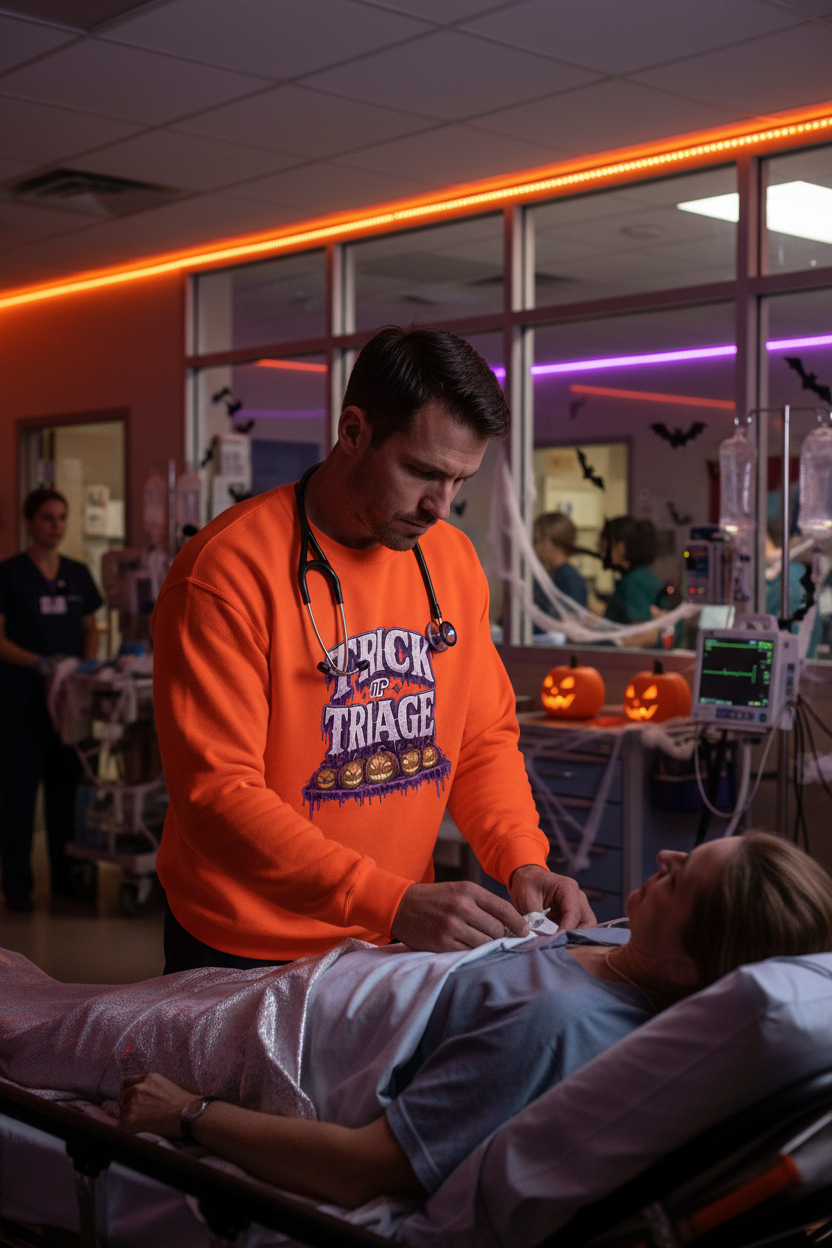 Trick or Triage Crewneck