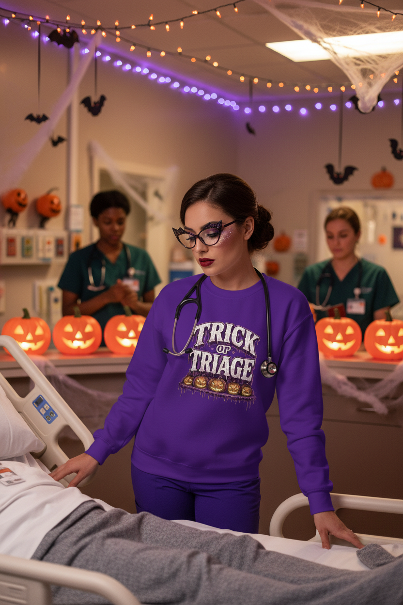Trick or Triage Crewneck