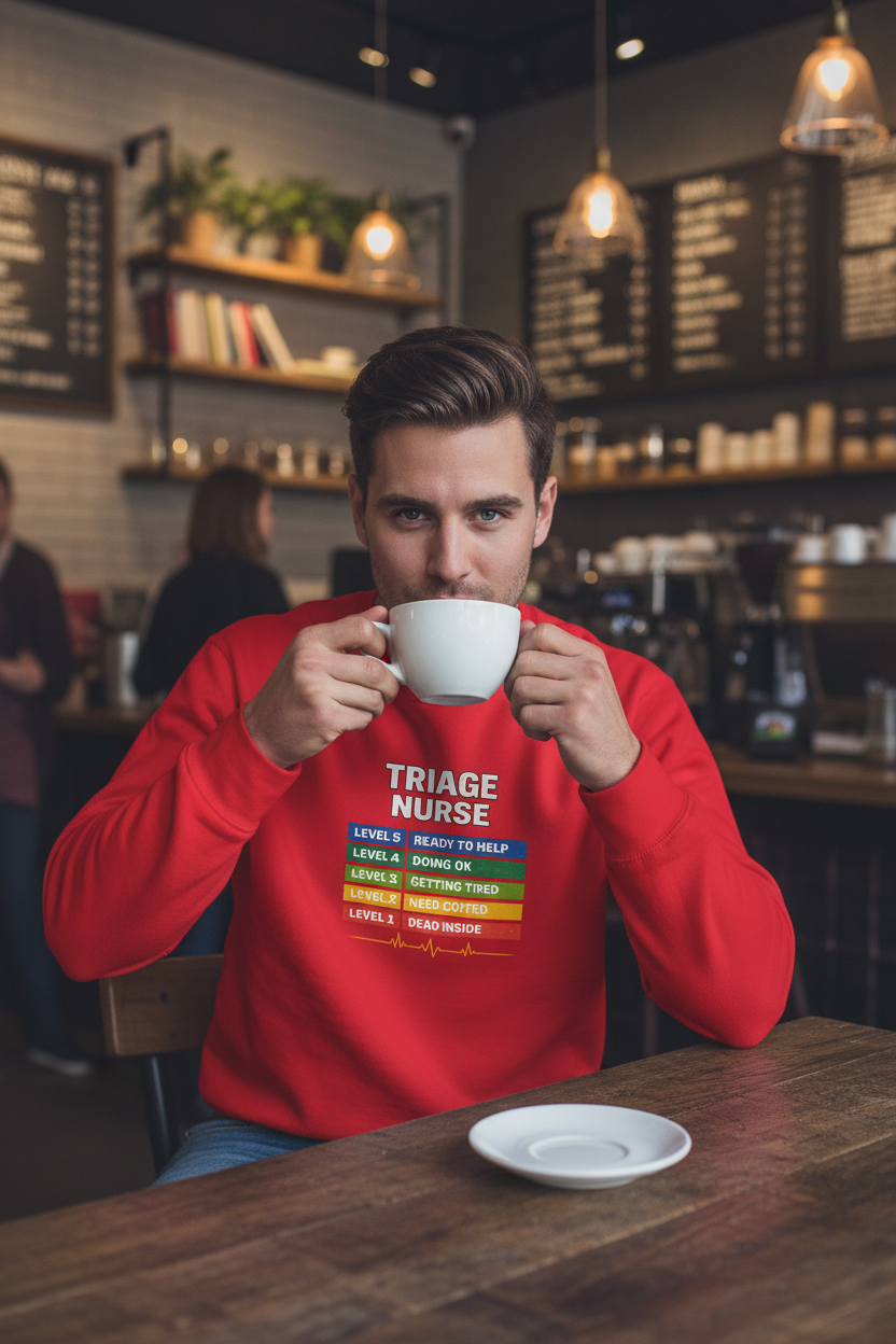Triage Nurse Mood Crewneck | XII