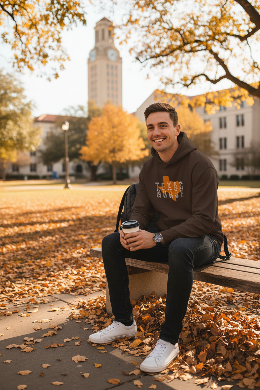 Texas Nurse State Hoodie | ATX Edition
