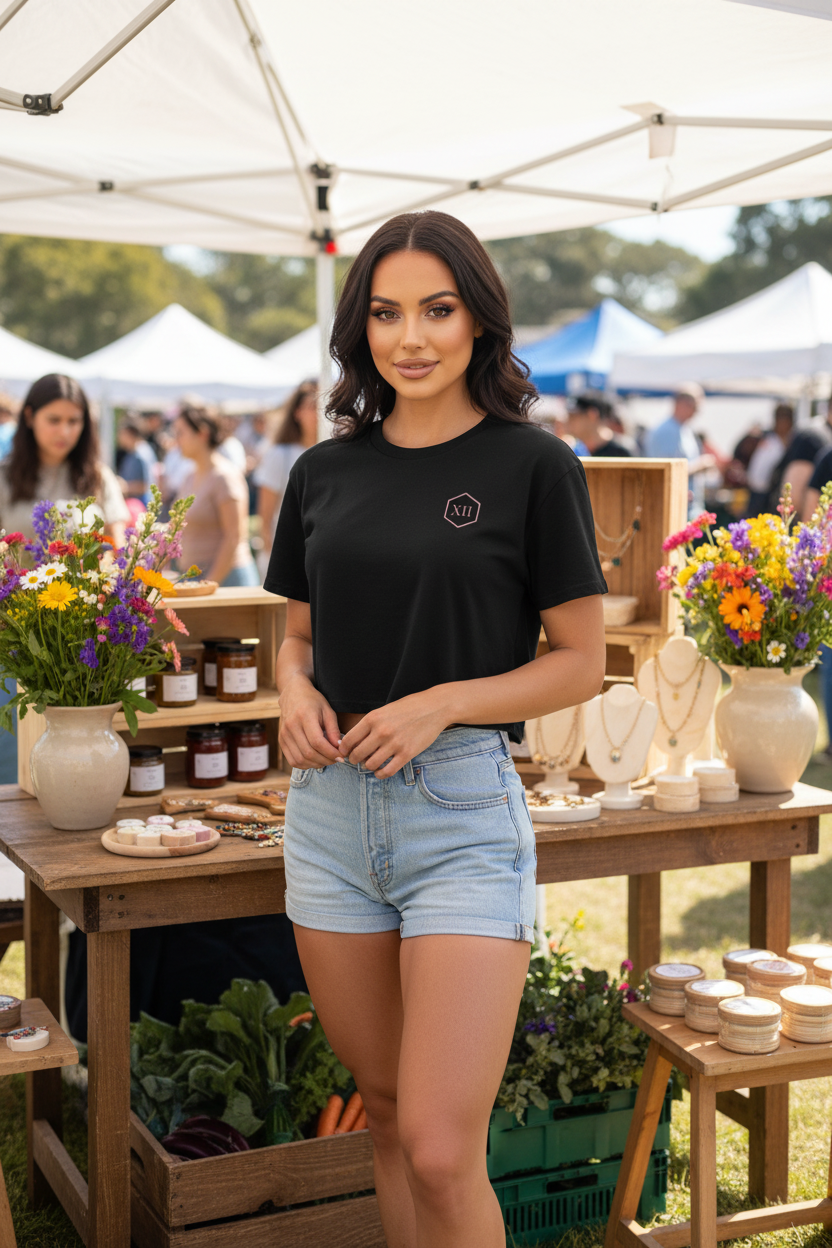 Founder. Crop Tee
