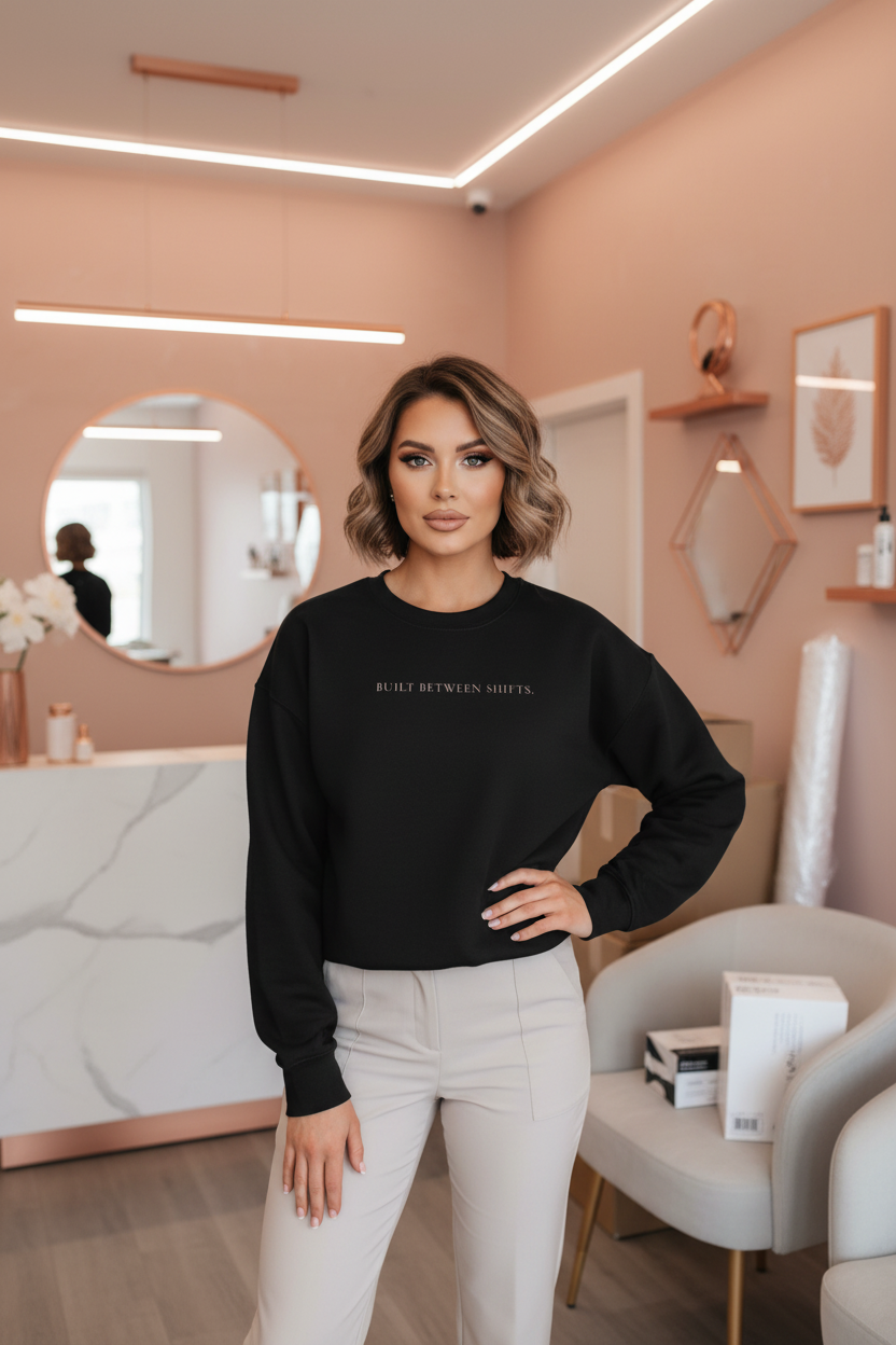 STATEMENT NO. 001 | Built Between Shifts.™ Organic Crewneck